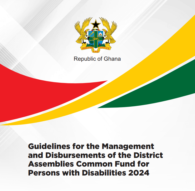 Guidelines for the Management and Disbursements of the District Assemblies Common Fund for Persons with Disabilities 2024